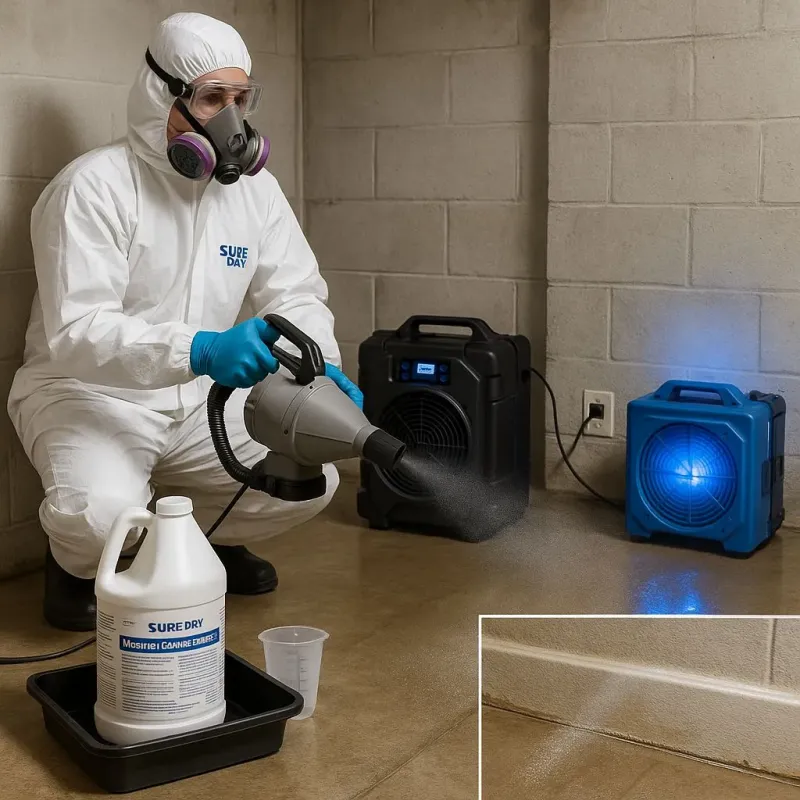 Sanitization and Odor Removal process in Leesport, PA