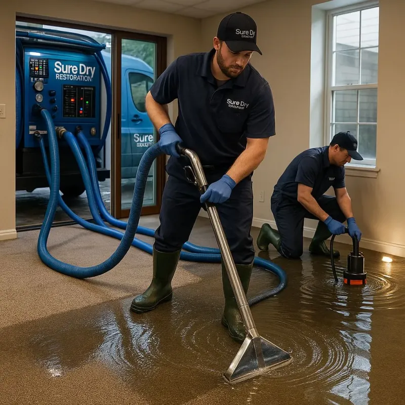 Water Extraction and Removal process in Leesport, PA